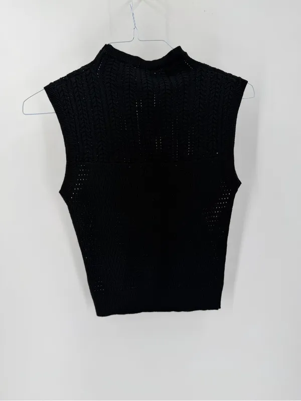 Intimately Free People NWT Wool Blend Sleeveless Knit Classy workwear Vest Top - Image 3