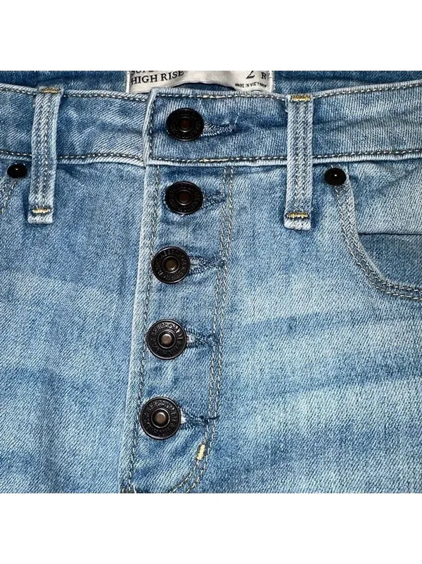 Abercrombie & Fitch Curve Love High Rise Super Skinny Jeans 2 Regular - Image 2