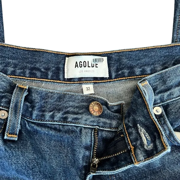 Agolde Women’s Vintage High Rise Flare Jeans Absolute Wash Size 32 - Image 5