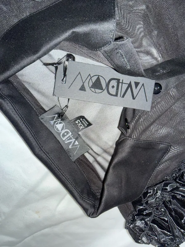Dolls Kill Widow Macabre Fascination Mini Dress - Image 7