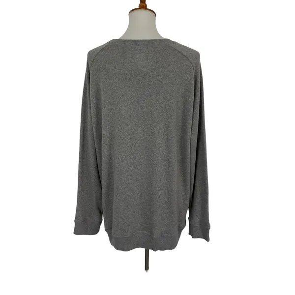 My Pillowbrand Pajama Top XXXL Gray Long Sleeve Lounge Cozy‎ Comfy - Image 4