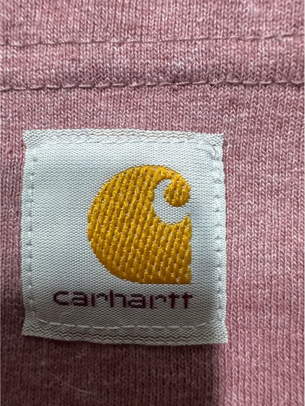 Carhartt Original Fit Pocket Tee in Vintage Maroon - Size S - Image 2