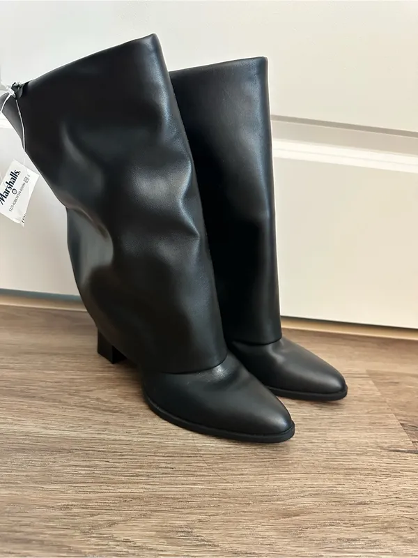 Marc Fisher Foldover Mid Calf Boot NWT Size 8 - Image 3