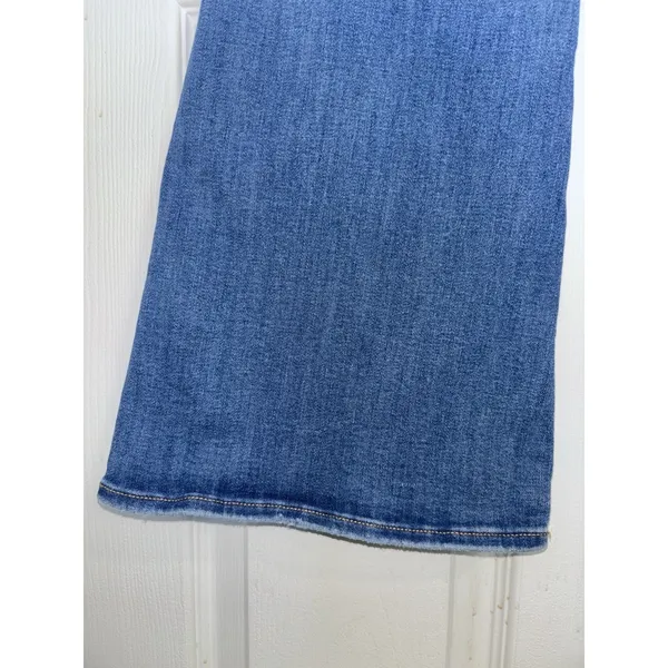 American Eagle Low Rise Flare Jeans 4 Long 31” Flap Pockets Next Level Stretch - Image 7