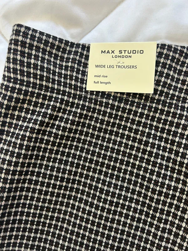 Max Studio Wide Leg Trousers - Image 5