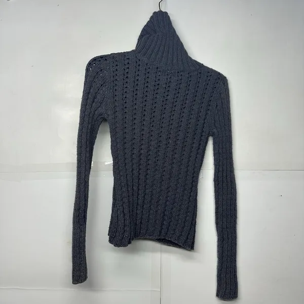 American Eagle Women’s Chunky Knit Cardigan Sweater Button Front Size Small - Image 8