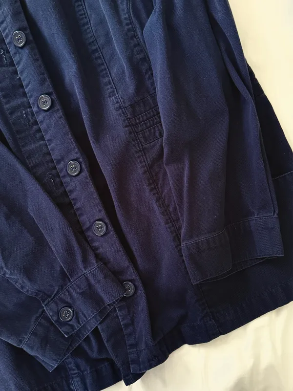 Blue button down oversized Size XL - Image 2