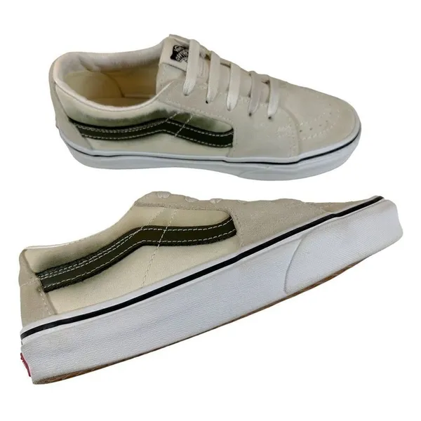 VANS Utility Pop Sk8t Low Blanc De Blanc Size 5.5 - Image 8