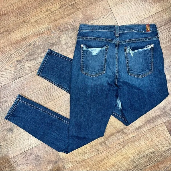 7 For All Mankind Maternity Skinny Jeans - Image 7