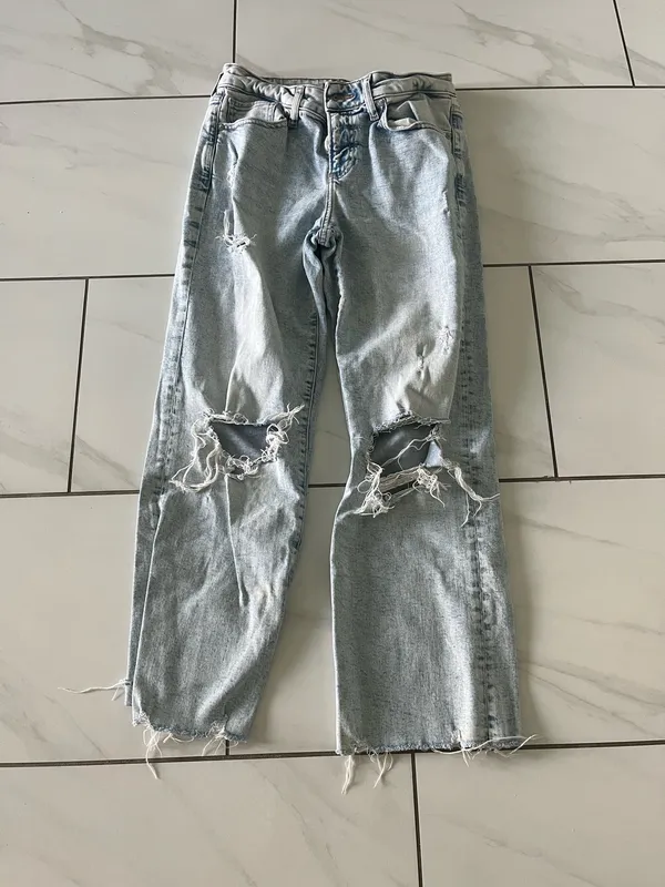 Express Jeans Boyfriend Distressed - Image 2
