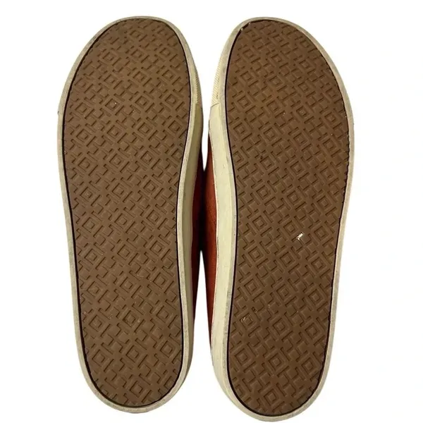 Tory Burch‎ Women's Suede Slip-On Sneakers Red Size 8 Casual Shoes - Image 10