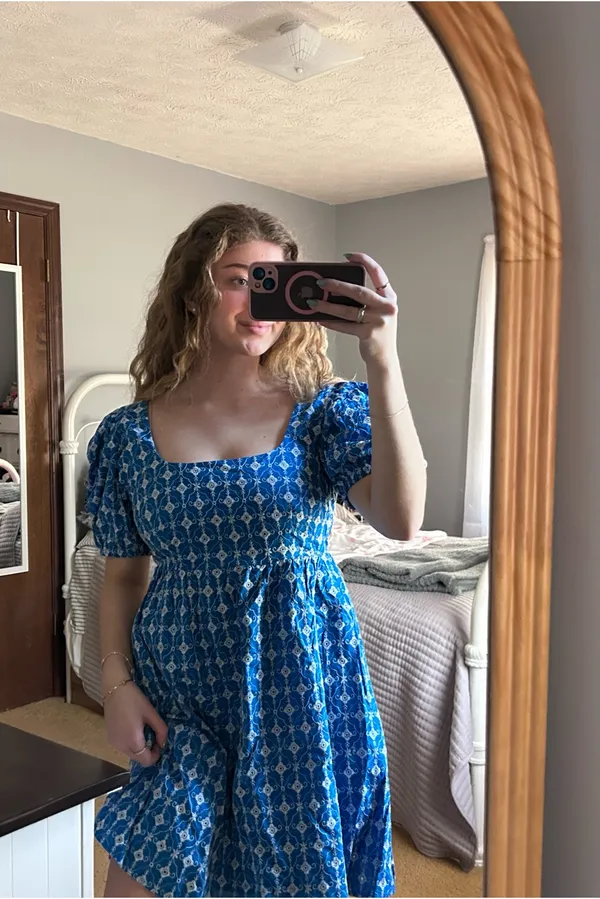 RHODE Summer /Spring Dress Blue - Image 3