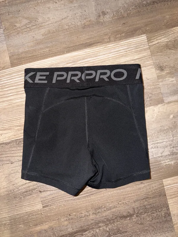 Nike Pro Women's Dri-Fit Black Shorts-Sz XS - Image 2