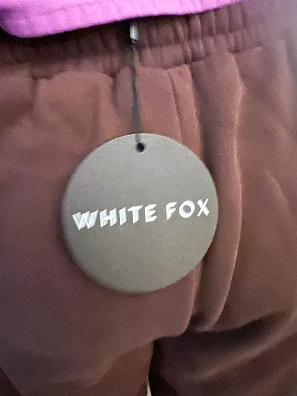 White Fox Jogging Pants - Image 2