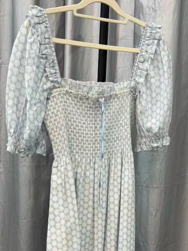 Hill House Home Sabrina Dress Plaid Midi dress, S - Image 4