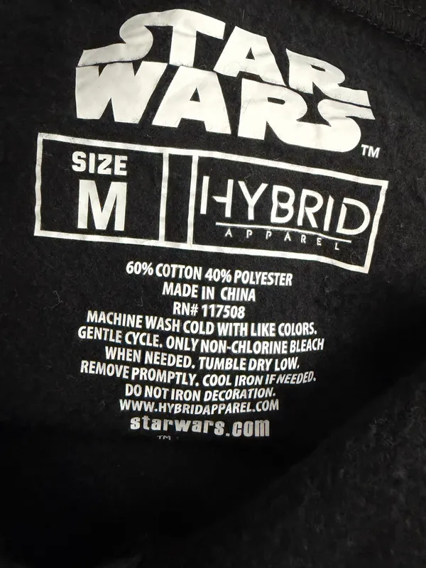 Star Wars hybrid Apparel Legendary Bounty Hunter’s Pullover Graphic Hoodie - Image 5