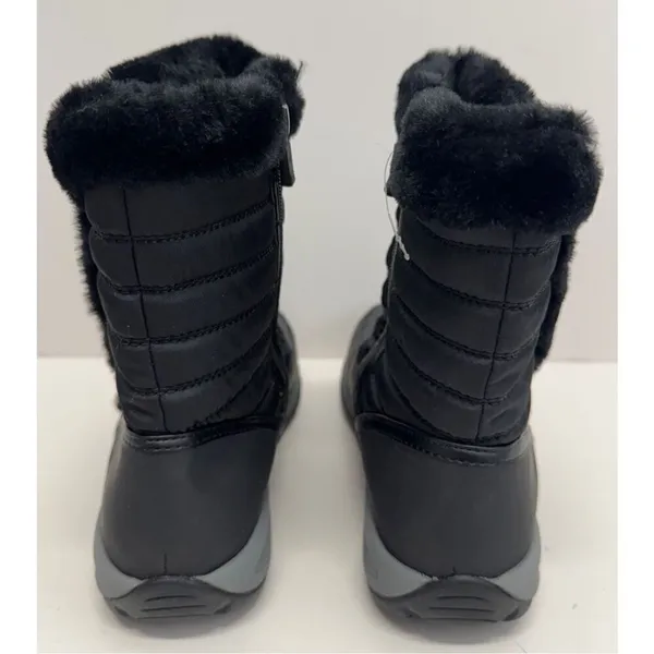 Easy Spirit Winter Boots Size 9.5 Black Removable Footbed Water Repellent NEW‎ - Image 6