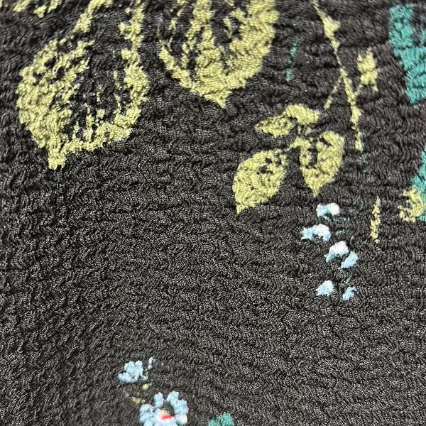 NWT Loft Long Puffed Sleeve Puckered Floral Top - Image 4