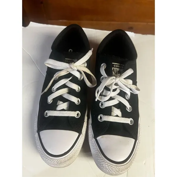 Converse Chuck Taylor All Star Madison Canvas Sz 6 Black - Image 6