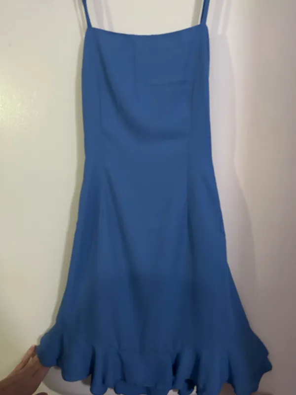 Pink Lily Blue Dress - Image 2