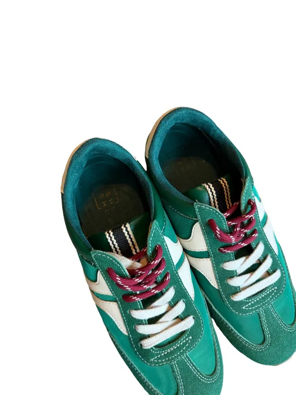 ShuShop Kelly Green Sarah Sneakers Tennis Shoes Athletic Lace-Up Size 6.5 NIB - Image 4