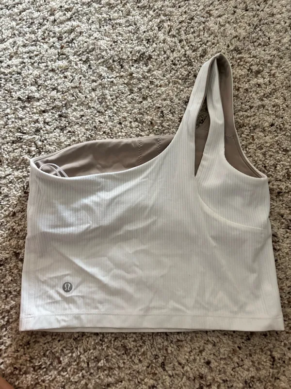 Lululemon one shoulder tank top ribbed - Image 2