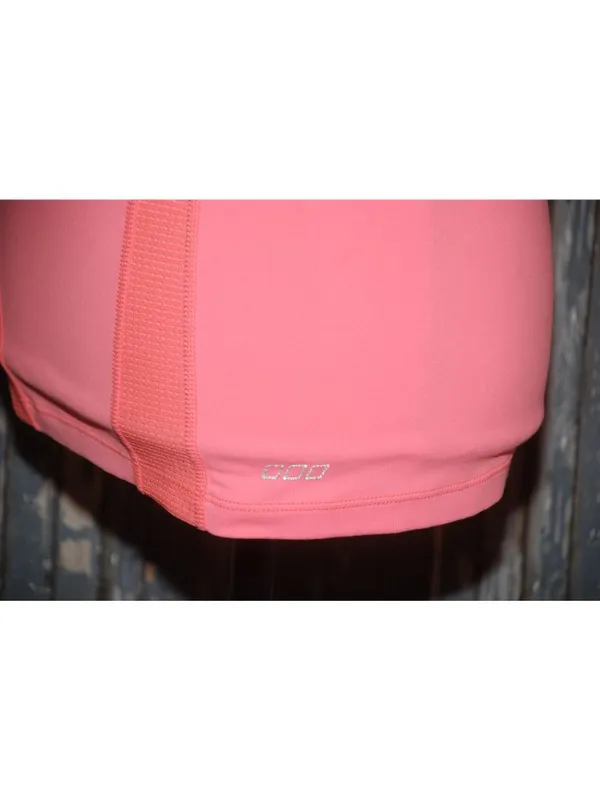 Lorna Jane Size S Racerback Hot Pink Athletic Tank Lined Spandex Built in Bra - Image 3