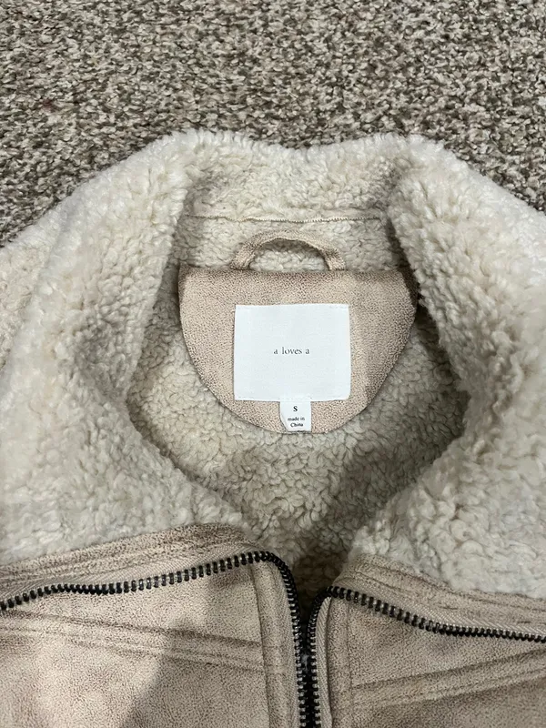 A loves A Sherpa Jacket - Image 2