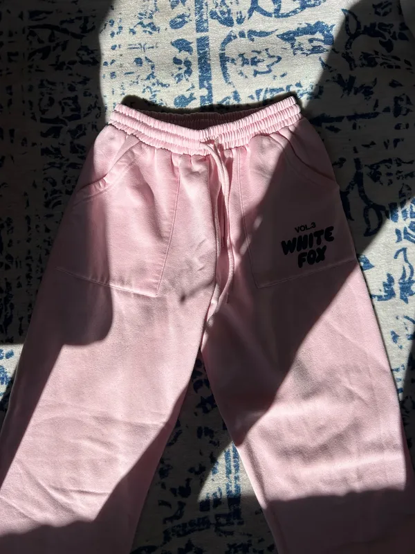 White fox joggers - Image 2