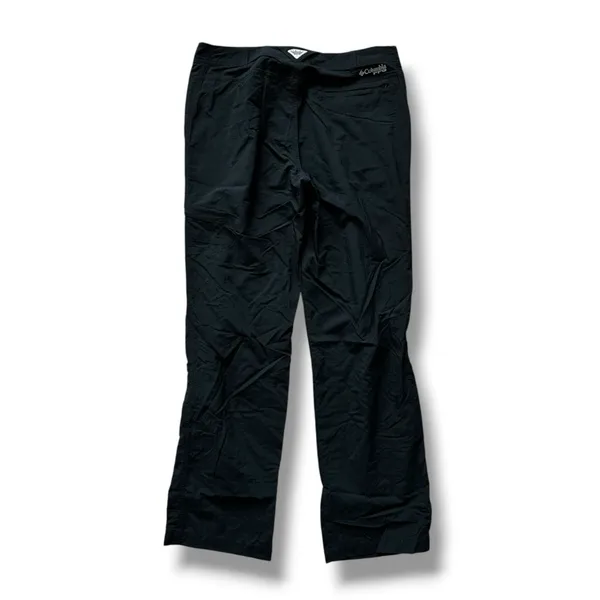 New Columbia PFG Omni Shade UPF50 Women's Aruba Roll Up Snap Pants Black 12 - Image 2