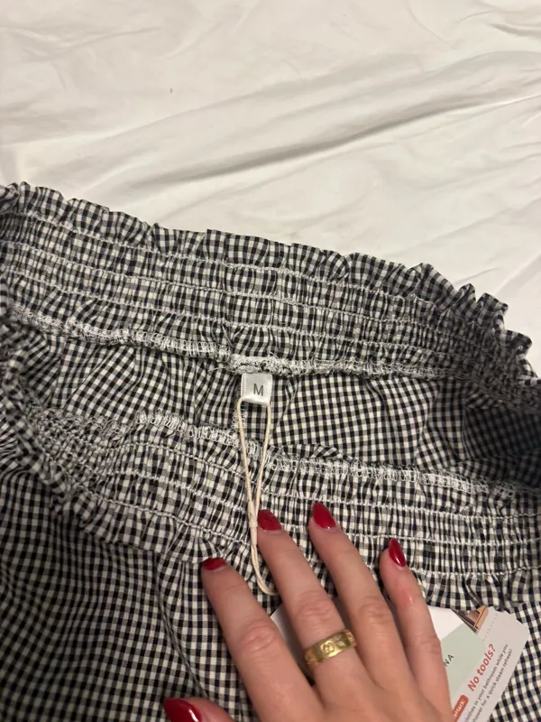 Amazon Gingham Two-Piece Set - Image 4