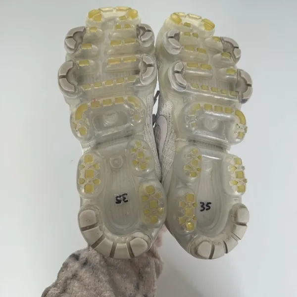 Nike Air Vapormax Flyknit 3 Pure‎ Platinum Shoes Size 8 - Image 5