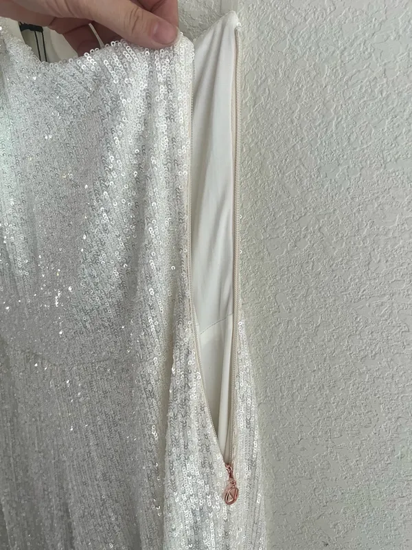 Nookie Sequin Treasure One-Shoulder Jumpsuit - Image 6