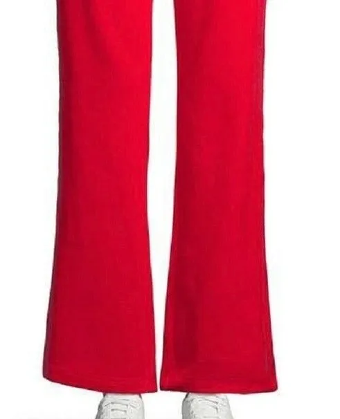 Tommy Hilfiger Red Velour Sweatpants - Image 2