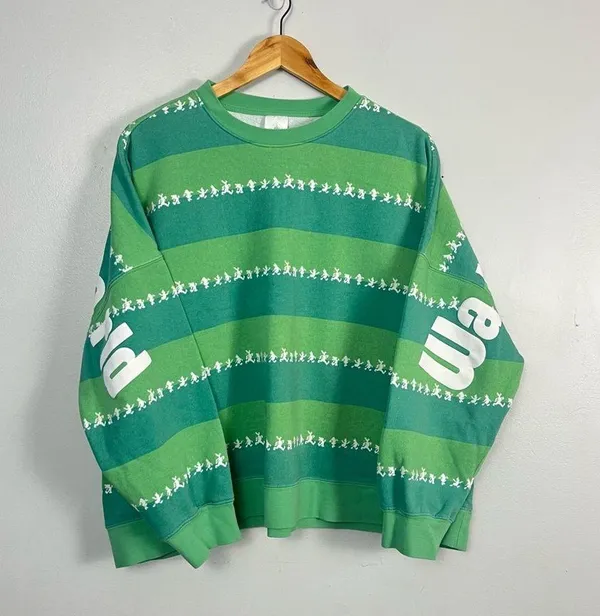 Disney Adults Pullover Sweatshirt - Mickey and Friends - Green size xl - Image 2