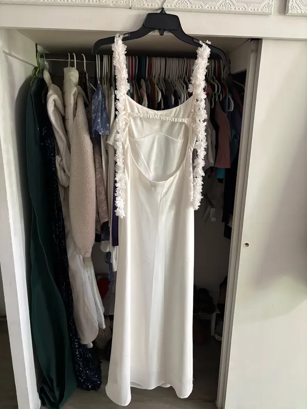 Dillard's Satin Dress - Image 3