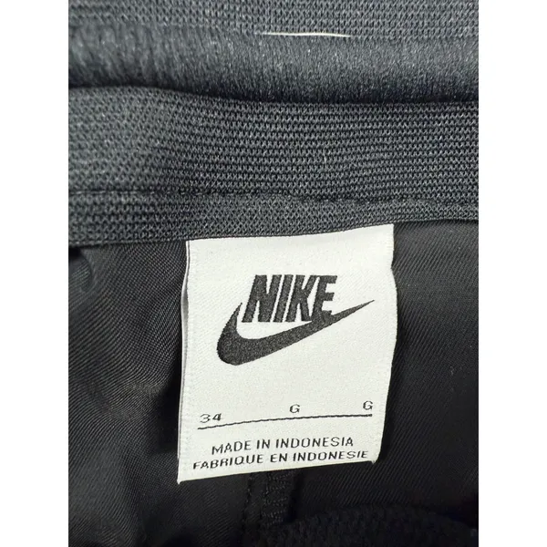 Nike Woven Pants Drawstring Waist Lightweight Black Trousers‎ Size 34 - Image 6