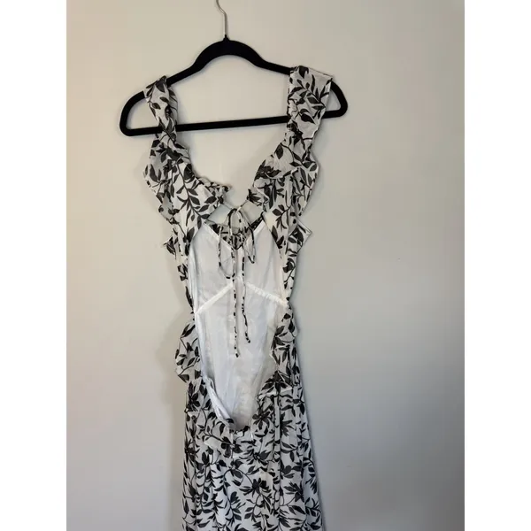 Petal & Pup Rory Floral Ruffle Detail Open Back Maxi Dress XL NEW - Image 15