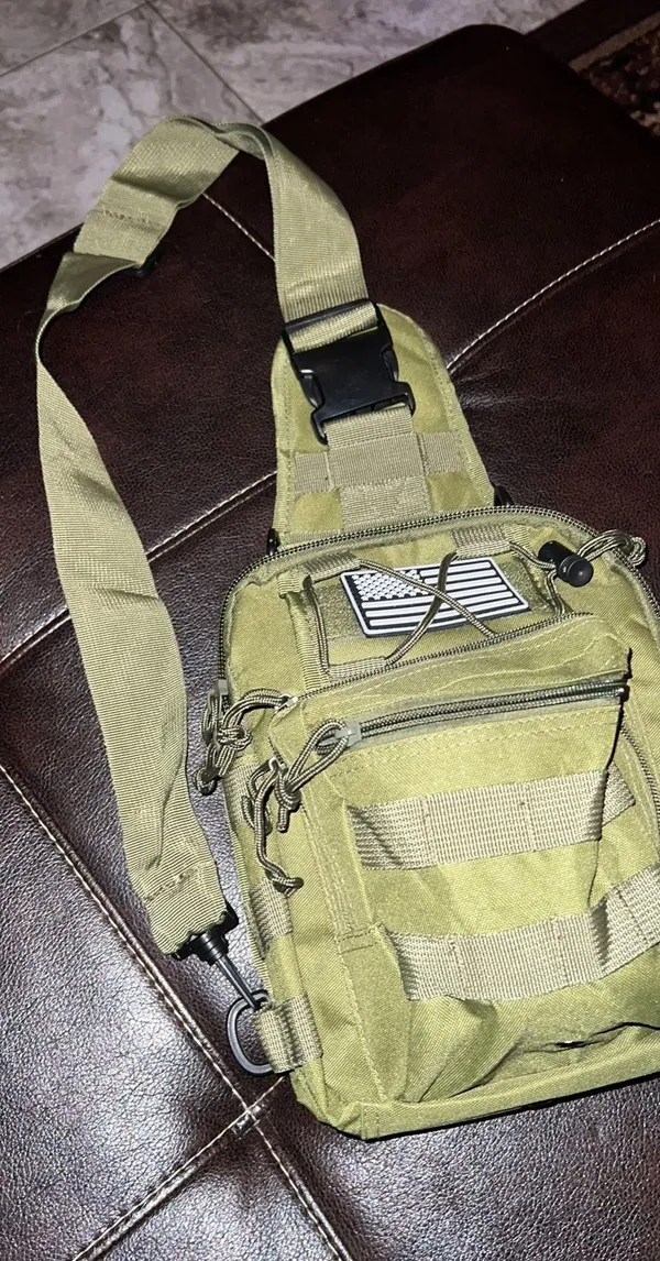 Hunter Army Carry Sling Bag. - Image 2