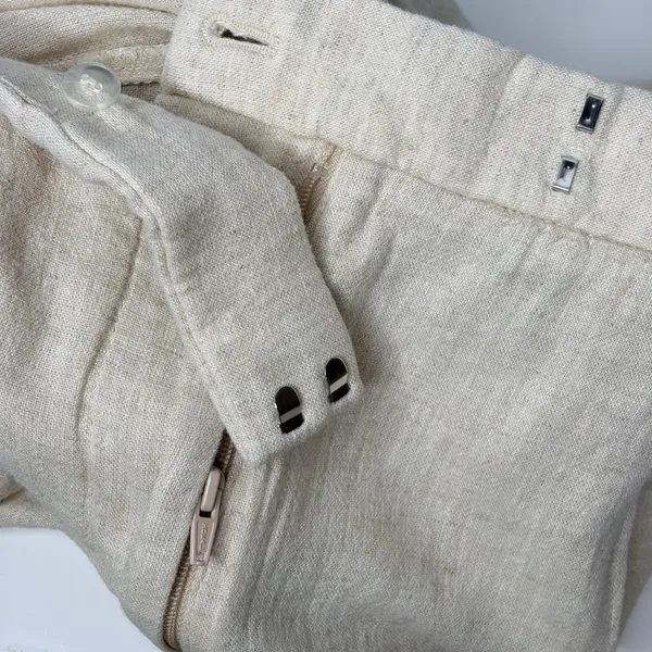 Abercrombie & Fitch Sloane Linen-Blend Wide Leg Pants - Image 8