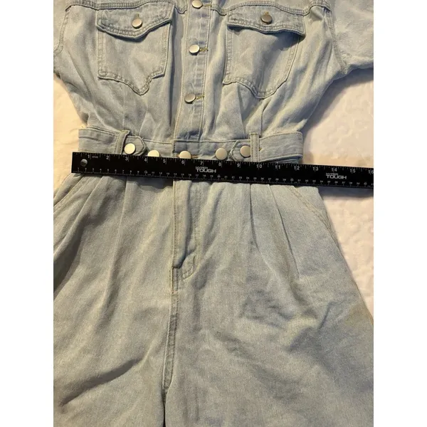 MABLE denim romper Size M Blue Size M - Image 6
