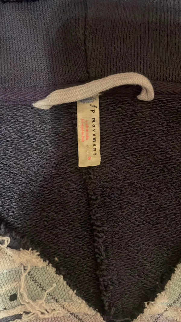 Free People Bandana Hoodie! - Image 3