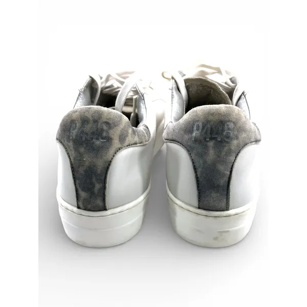 P448 Thea Platform Sneakers 11 perforated logo Italian Luxury Shoes Lace Up - Image 6