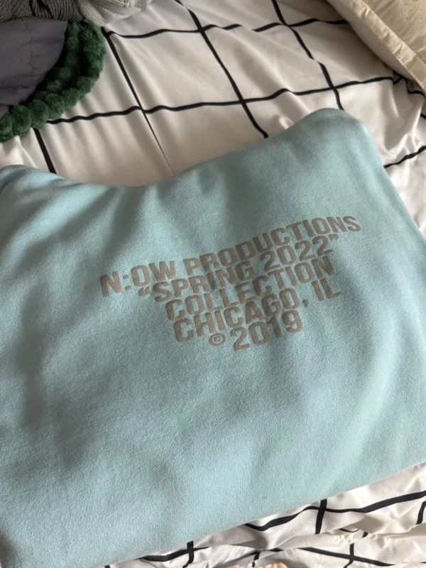 N:ow productions hoodie - Image 3
