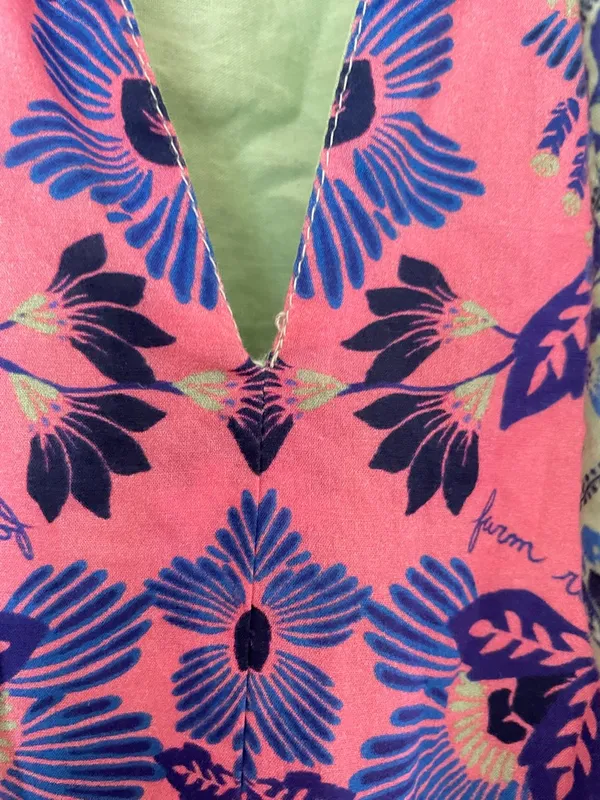 Farm Rio Short Sleeve Tiered Floral Midi Dress in Size Small Anthropologie - Image 7