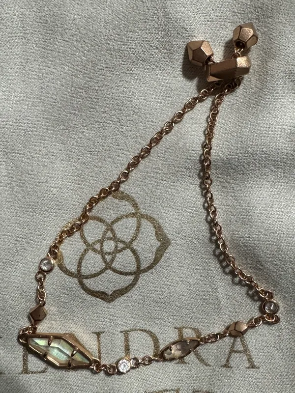 Kendra Scott Adjustable Bracelet in Rose Gold - Image 2
