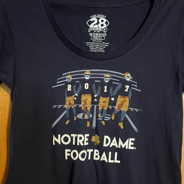 Notre Dame Shirt Blue - Image 3