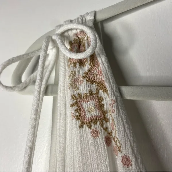 O’NEILL Boho Grecian White Maxi Sundress XS - Image 5