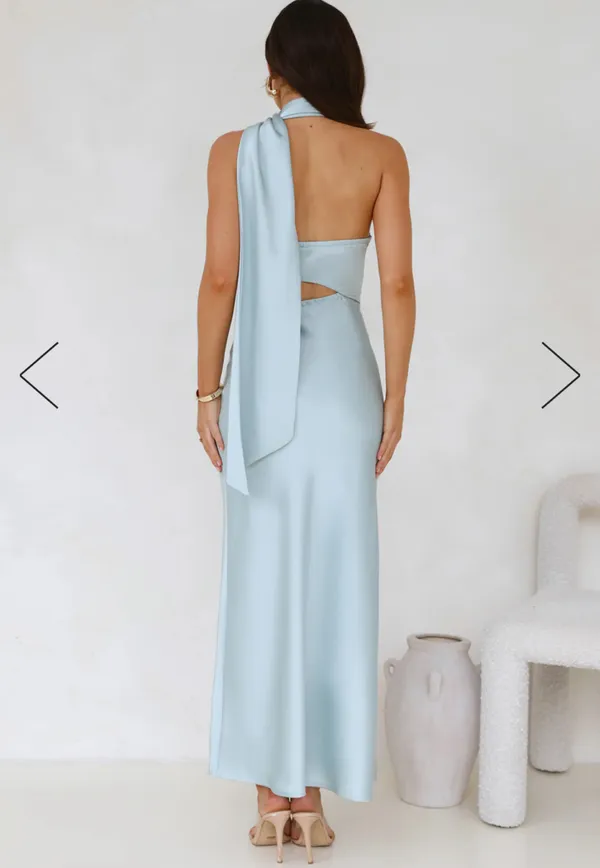 Hello Molly Satin Midi Dress - Image 2