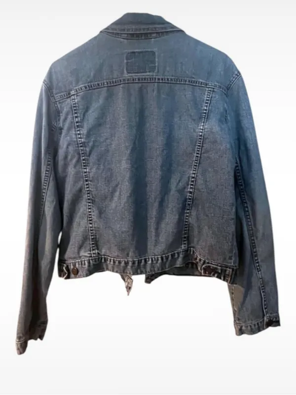 Levi’s Jean Jacket Large 12/14 Blue Denim Trucker - Image 3